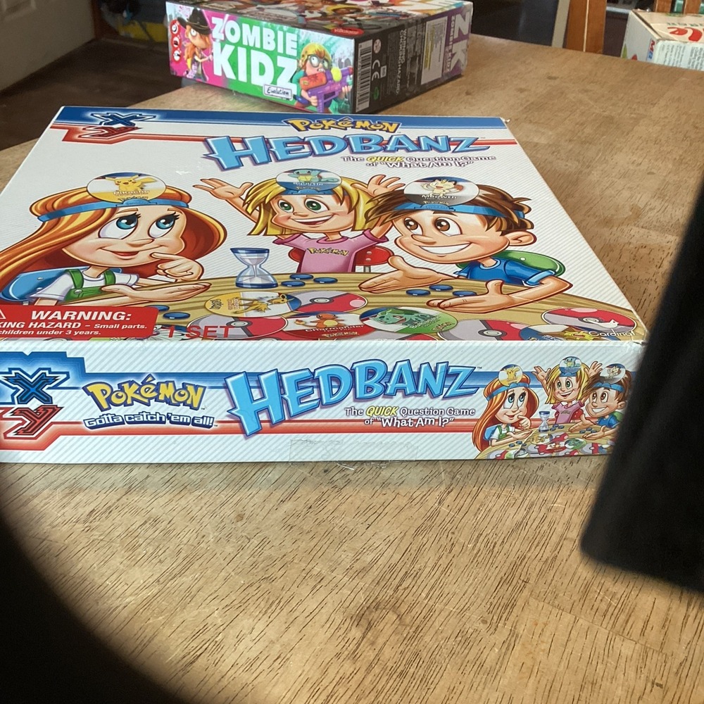 Pokemon Hedbanz Board Game Gotta Catch Em All XY Edition Cardinal 53288